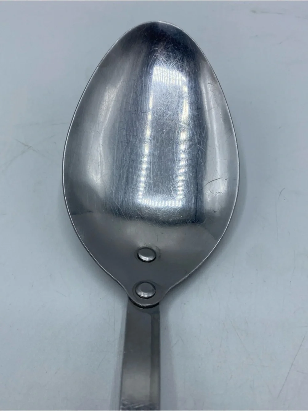 Sharp cutter Royal brand serving kitchen spoon Utensil Stainless Steel Vintage